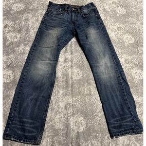 American Eagle Outfitters Mens Jeans Dark Wash Straight Leg Size 28x30